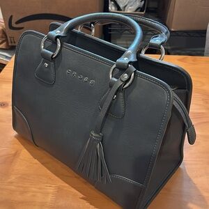 CROSS Italica leather handbag. (Brand of AT Cross, the famous pen company.)
